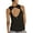 Black, variant on icyzone Yoga Tops Activewear Workout Clothes Open Back Fitness Racerback Tank Tops for Women