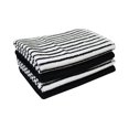 thumbnail image 2 of Hometrends Bar Mop Kitchen Towel 4 pack, 100% Cotton, 16 x 18 in, Black, 2 of 5