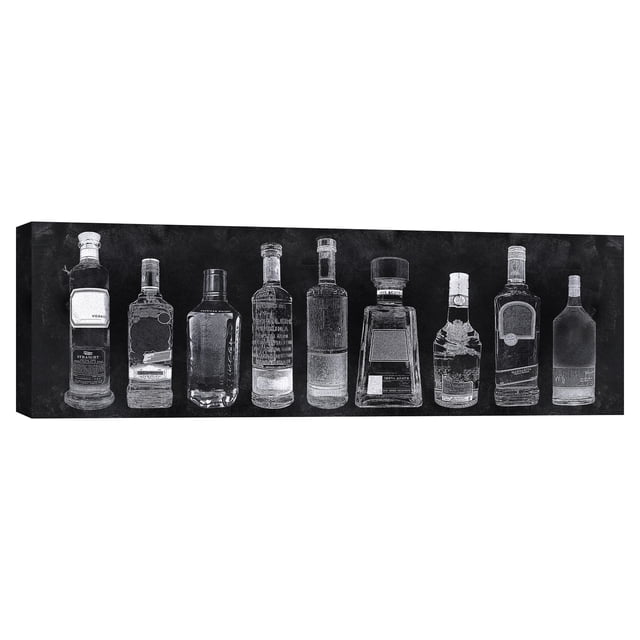 Cuadro Decorativo | Fine Art Tj | Carrito De Bar Por Natalie Carpentieri - 122 X 41 cm Fine Art Tj Canvas
