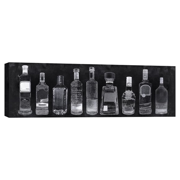 Cuadro Decorativo | Fine Art Tj | Carrito De Bar Por Natalie Carpentieri - 122 X 41 cm Fine Art Tj Canvas