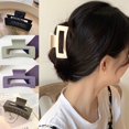 thumbnail image 2 of Simple Résistant à l'Usure Carré Grand Cheveux Barrette Griffe Cheveux Accessoires de Cheveux, 2 of 11
