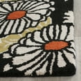 thumbnail image 3 of SAFAVIEH Bella Marin Floral Wool Area Rug, Black/Multi, 4' x 6', 3 of 5