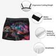 thumbnail image 6 of Balery Colorful Plant Turtle A Men's Boxer Briefs, Soft and Breathable Cotton Underwear with nylon Waistband-Medium, 6 of 9