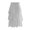 White, variant on HAORUN Women Asymmetric Mesh Sheer Layered Skirt Irregular Tutu Tulle Clubwear Party Casual