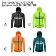 thumbnail image 4 of Soidarity Chaqueta de ciclismo Bike Coat con capucha rompevientos a prueba de viento de manga larga para hombre Type9 NO9, 4 of 6