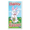 Club Pack of 12 Easter Themed Multi-Colored "Happy Easter" Door Cover Party Decorations 5'