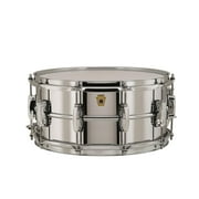 Ludwig Chrome-over-Brass Supraphonic Snare Drum - 6.5" x 14"
