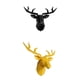 thumbnail image 1 of 2x Cabeza De Ciervo Decoración De Pared Animal Moderno Colgante Estatua De Zulema Soporte de pared Deer Head, 1 of 8