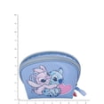 thumbnail image 4 of Disney Women's Blue Stitch and Angel Dome Cosmetic Travel Bag, 4 of 7