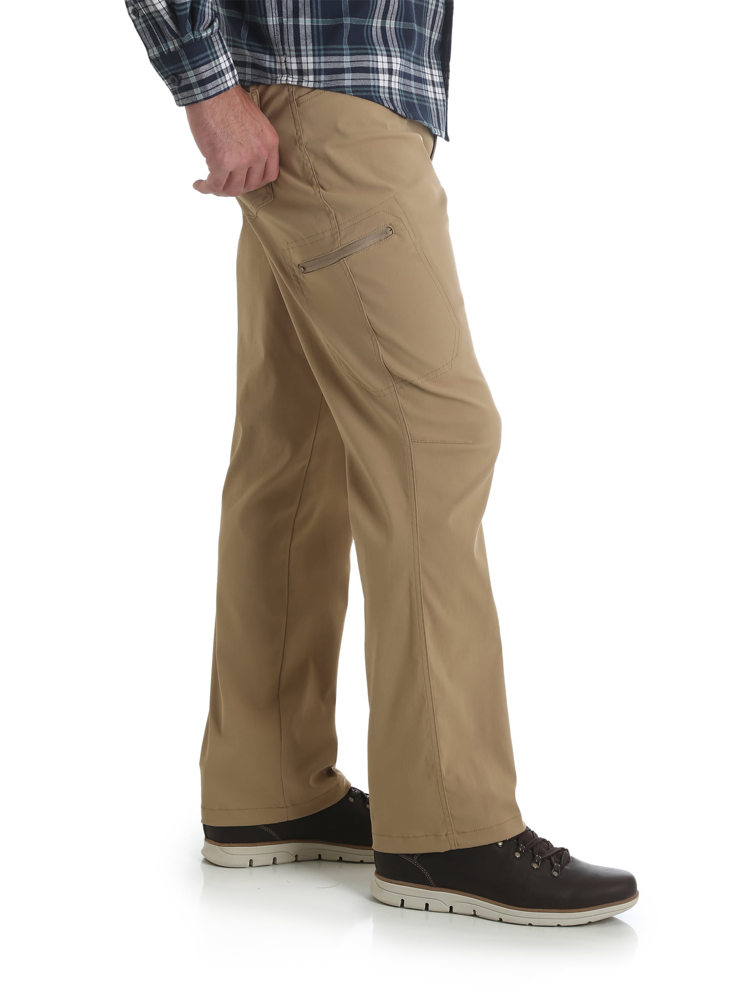 mens wrangler flex waist outdoor cargo pant