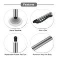 thumbnail image 4 of Uxcell 5pcs Touch Screen Pens Metallic Stylus Pen Aluminum Alloy Metal Capacitive Pens with Stylus Tips, Dark Grey, 4 of 6