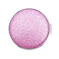 thumbnail image 5 of Unique Bargains 1 Pc Women Double-sided Makeup Mirror for Travel Purple, 5 of 5
