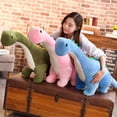thumbnail image 4 of 100cm Giant Simulation Dinosaur Plush Toys Cartoon Diplodocus Plush Pillow Cute Stuffed Toy Dolls Children Boys Birthday Gift, 4 of 5