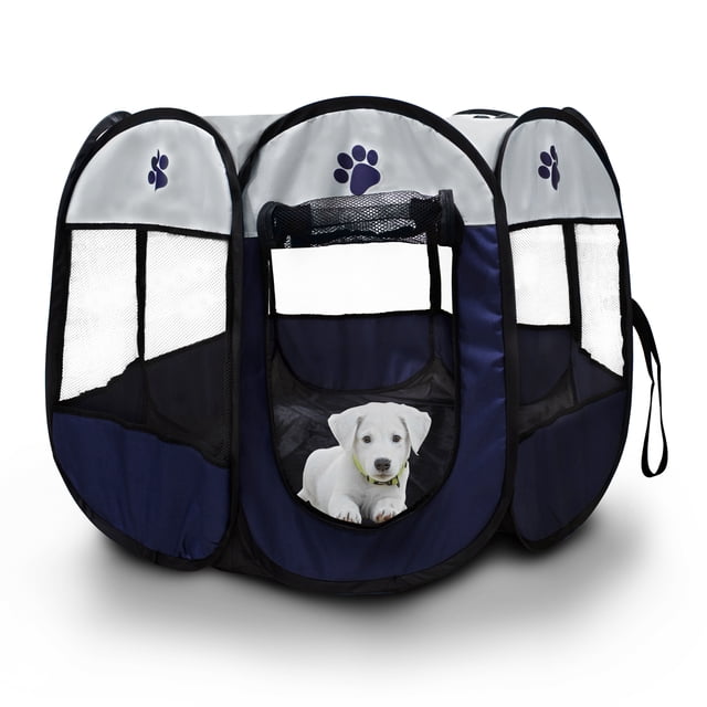 Corral plegable Idea Nuova para mascotas Cubierta para sombra