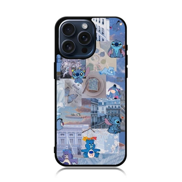 Cute Blue Picture iPhone 15 Pro Max Case BLN9249,iPhone 14 Pro
