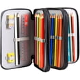 thumbnail image 2 of Étui à Crayons Noir à 4 Compartiments Contenant 72 Stylos, 2 of 2