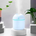 thumbnail image 4 of Bonito humidificador pequeño de 220ml con Cable USB para dormitorio, apagado automático, humidificador Personal Universal silencioso y práctico Azul BLESIY Humidificadores de niebla, 4 of 7
