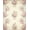 Pink Blue Ivory, Pattern 2, variant on ODIKA 8'x10' Washable Area Rug Vintage Floral Medallion With Distressed Scroll Border And Botanical Sprays for Living Room, Under Sectional, Family , Durable, Non-Slip