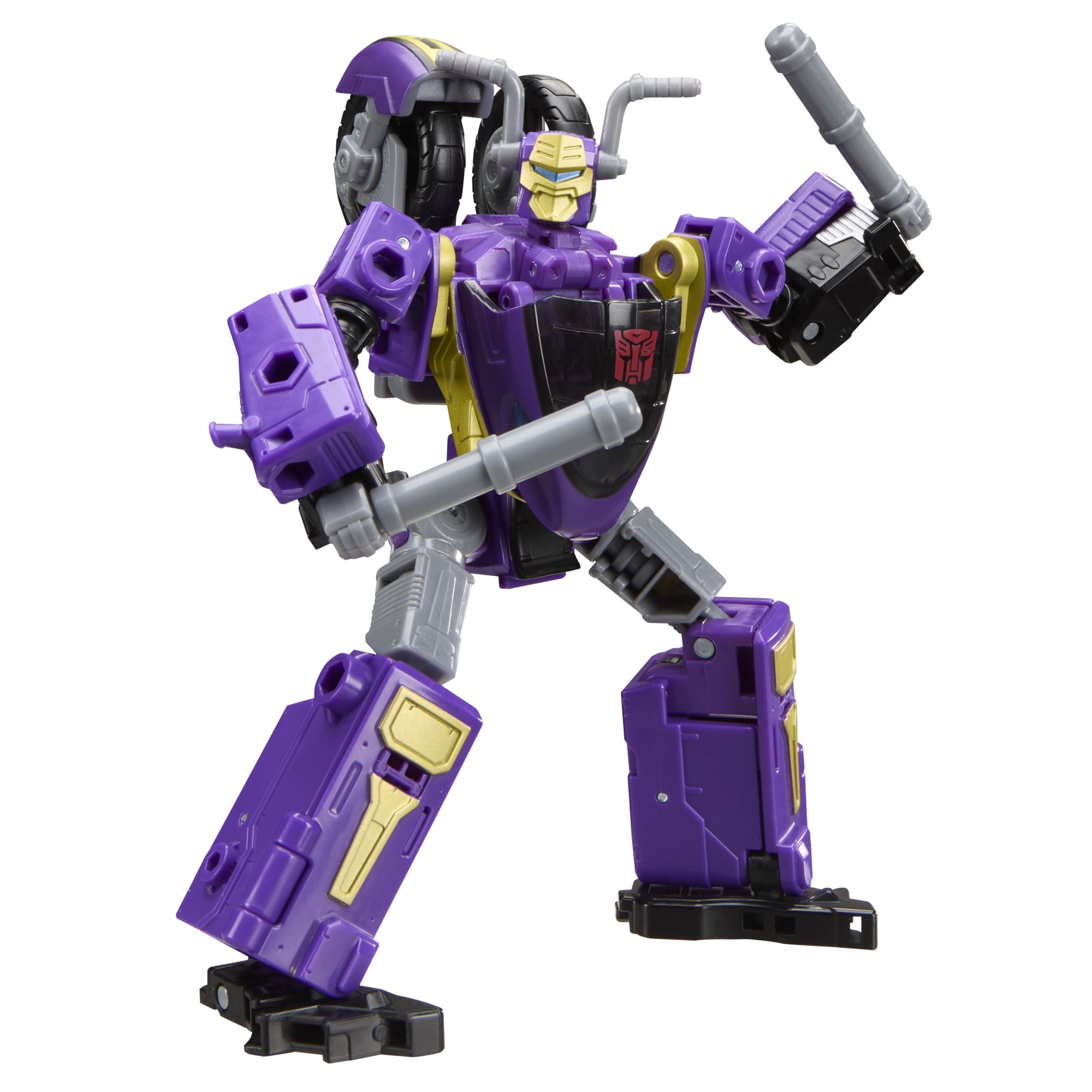 Transformers Toys Age of The Primes Sideways 5.75" Action Figure, 2 Mini-Con Figures, 8+