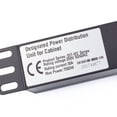 thumbnail image 2 of 250V Power Distribution Unit Rackmount PDU L6-30P 30 amp C13 C14 w/ 8 pack cable, 2 of 4