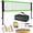 Green, variant on Garvee 32FT Badminton Volleyball Net Set, Portable Outdoor Game Kit with Rackets, Shuttlecocks, Boundary Lines & Carry Bag, Green