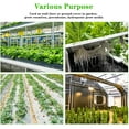 thumbnail image 3 of iPower LGFILMPEBW10 Black and White Panda Film 10 x 10 ft Hydroponics Poly Film Highly Reflective, Waterproof Plastic Sheeting for Grow Tent Greenhouse, 3 of 6