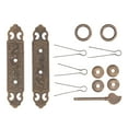 thumbnail image 1 of Poignée de Porte Antique, Poignée de Porte en Laiton Laiton Antique Poignée de Porte Artisanat Exceptionnel, 1 of 8