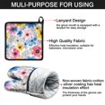 thumbnail image 7 of Pioneer Flower Kitchen Oven Mitt and Pot Holder Sets 4 Pcs for Baking, Cooking and Grilling, Heat Resistant Up To 392 °F, 7 of 7