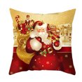 thumbnail image 1 of Inteprter Feliz Navidad Linda almohada funda de cojín decoración funda de almohada adorno de fiesta feliz fundas de almohadas para sala de estar Kits de decoración para fiestas Tipo 2 Inteprter HA069222-02B, 1 of 6