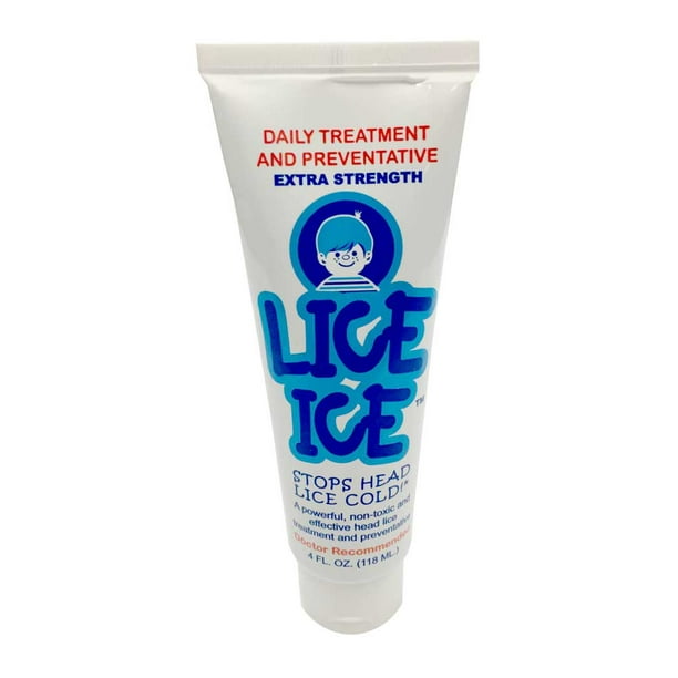 Lice Ice Natural Head Lice Treatment Hair Gel, Also Scabies. LiceIce