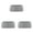 Silver-30Pcs, variant on 10Pcs Disposable Aluminum Broiler Pans with Ribbed Bottom, Durable BBQ Grill Liners with Holes for Drainage Pans for Grilling Roasting Smoking and Camping Cooking Use 13.4x9 Inch