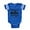 Royal Blue, variant on CafePress - Auburn Hills Michigan - Cute Infant Baby Football Bodysuit