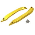 thumbnail image 2 of 2 Pezzi di Rivestimento Laterale per Parabrezza Anteriore Sostituisce E Telaio Accessori Laterali per Carenatura Laterale Glide per 250 350 2018 Oro Yotijar deflectores de parabrisas, 2 of 5