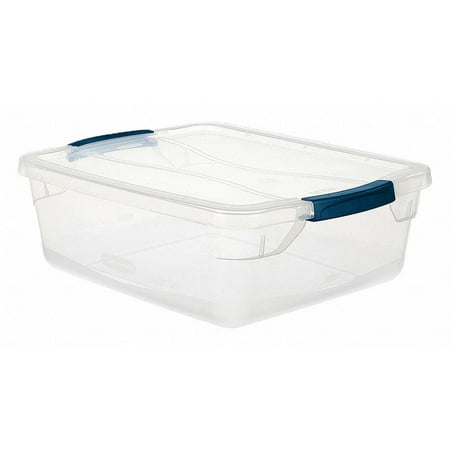

Rubbermaid Storage Tote Clear Solid Polypropylene RMCC160000 RMCC160000 ZO-G700719971
