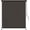 Mocha, variant on Jane Stone 8'W x 8'H Rectangle 22% Polyester & 78% PVC Cordless Roll up Outdoor Roller Shade,95% UV Protection for Porch,Mocha
