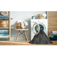 thumbnail image 2 of Ahgly Company Machine Washable Indoor Round Transitional Midnight Gray Area Rugs, 8' Round, 2 of 7