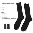 thumbnail image 4 of Calcetines eléctricos recargables Ecomeon calentadores de pies aislamiento térmico clima frío negro 41,5 x 10,5 cm, 4 of 6