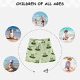 thumbnail image 6 of Kids' Beach Pants Comfortable Swim Trunks Cute Frogs on Lily Pads Shorts for Pool Vacation and Lounge Wear 3T, 6 of 8