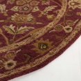 thumbnail image 3 of SAFAVIEH Antiquity Francine Oriental Wool Area Rug, Wine/Gold, 7'6" x 9'6" Oval, 3 of 11
