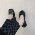 thumbnail image 5 of Kayannuo Womens Shoes Summer Womens Fashion Women Slip-on Tassel Leather Top Platform Loafers Casual Comfortable Loafer Shoes Indoor Outdoor, 5 of 7