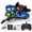Blue, variant on Muivan Remote Control Fighter Jet Drone for Ages 14+, RC Airplane with LED Lights, 360° Flip, Durable EPP Foam Stunt Drone Gift for Teens & Adults