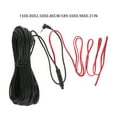 thumbnail image 2 of ibasenice 15 Meter Black Backup Camera Extension Cable for Car Recorder Connection, Durable Plastic Wire for Vehicle Video Systems, 2 of 8