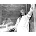 thumbnail image 1 of Paul Newman in white outfit handed prison outfit Cool Hand Luke 8x10 photo, 1 of 1