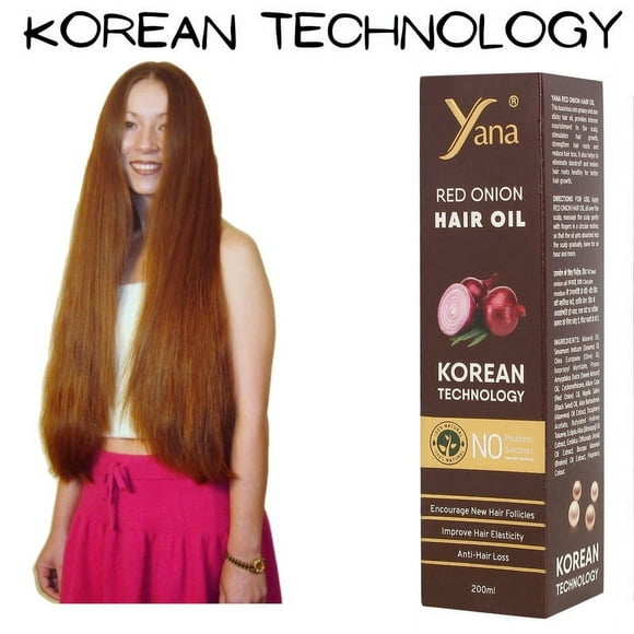 Yana Red Onion Hair Oil for Preventing Hair Loss & Promoting Hair Growth | hair oil | hair oil for black hair | for dry hair |oil for long hair growth | hair oil for long straight hair
