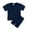 Dark Blue, variant on SILVERCELL 9M-13T Girls Boys Biker Shorts Set Solid T-Shirt+Biker Jogger Shorts Kids Teens Boy Girl Summer 2 Piece Outfits Tracksuit