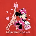 thumbnail image 3 of Disney - Mickey & Friends - Minnie Mouse - Take Me to Paris - Toddler And Youth Long Sleeve Graphic T-Shirt, 3 of 5
