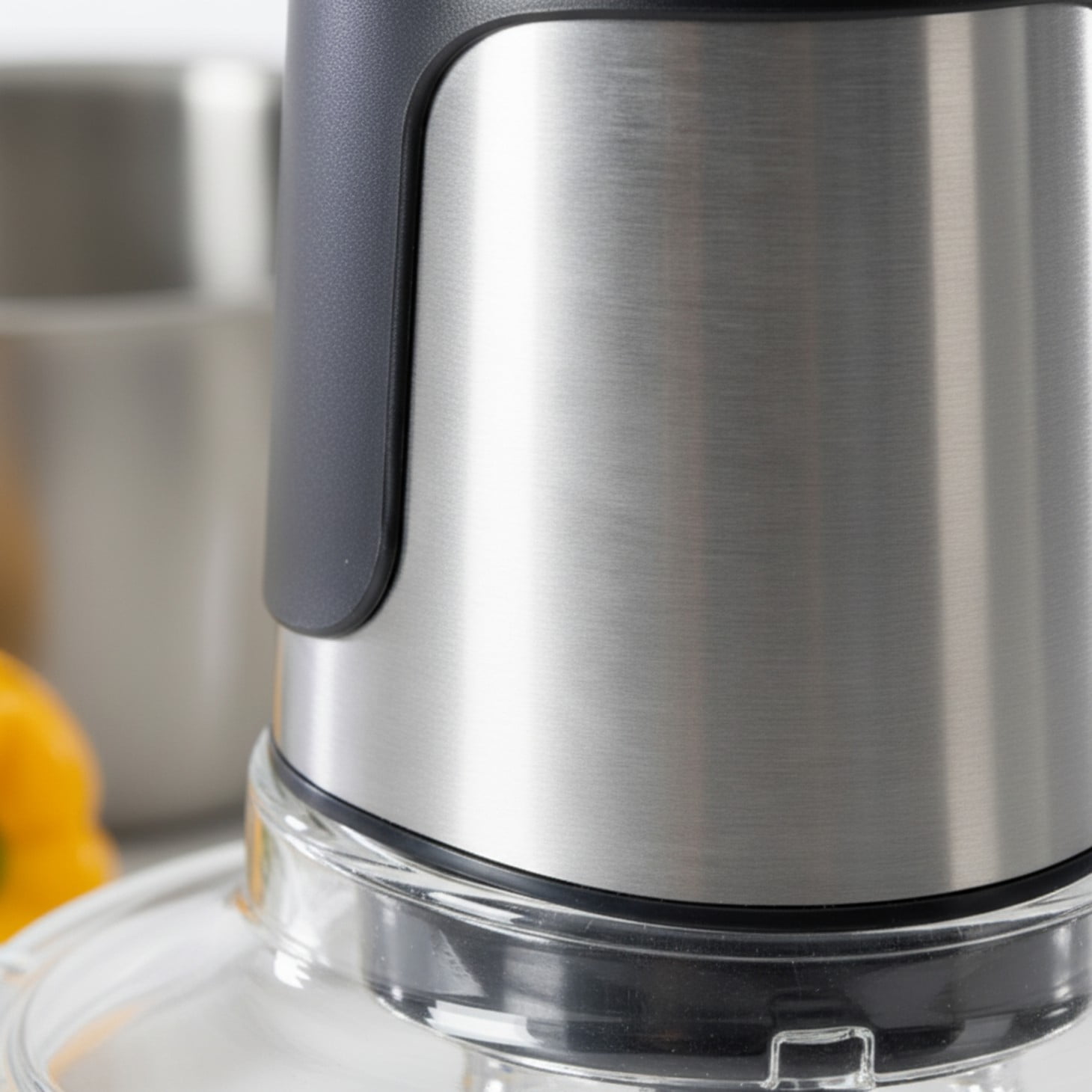 EDX 450W Electric Meat Grinder & Food Chopper, 2L Dual 8-Cup Bowls, 2-Speed Stainless Steel Processor