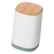 thumbnail image 1 of Caja de almacenamiento de palillos de dientes tipo empuje, utensilios de cocina, palillo portátil de 4 compartimentos Verde, 1 of 9