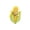 Yellow, variant on Plush Vegetable Shape Dog Toy with Peelable Corn and Bamboo Shoot Design for Boredom Relief