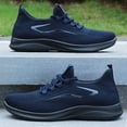 thumbnail image 5 of YUDAI Men's Slip-On Walking Shoes – Non-Slip, Breathable Mesh Sneakers for Gym, Workout & Everyday Wear, 5 of 7